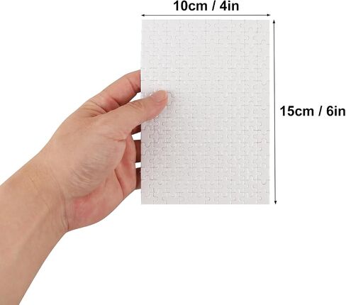30 Sets Blank Sublimation A4 Jigsaw, DIY Heat Press Transfer Crafts Thermal Transfer Jigsaw, White Jigsaw for Maker Machine (A4-120 Pieces) by IHDYPPEW in Saudi Arabia
