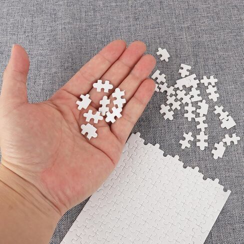 30 Sets Blank Sublimation A4 Jigsaw, DIY Heat Press Transfer Crafts Thermal Transfer Jigsaw, White Jigsaw for Maker Machine (A4-120 Pieces) by IHDYPPEW in Saudi Arabia