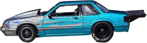 Collectibles Greenlight 51550 1990 Mustang Fox Body Wraps Part Time Collector 1:64 Scale in Saudi Arabia