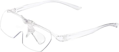 OKH 160% Magnifying Glasses, Flip Up Down Lens, Hands-Free Magnifier Eyeglasses for Close Work, Reading, Sewing, Jewelry Making, Craft, Hobby, Painting in Kuwait