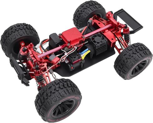 H14BM Upper Under Gearbox Covers for Hyper Go H14BM 1/14 MJX 14210 14209 RC Car Upgrade Parts(Red) in Saudi Arabia