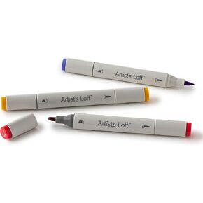 Artist's Loft Floral Level 2 Dual Tip Sketch Marker Set