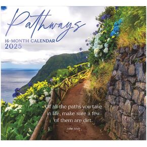 Pathways 2025 Full Size Wall Calendar for Planning, Scheduling, and Organizing