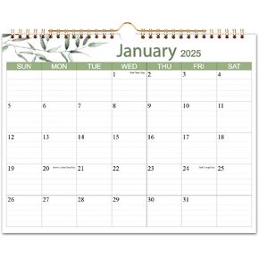 Wall Calendar 2025 - Wall Calendar Runs January 2025 to December 2025, 2025 Wall Calendar with 140gsm Paper for Planning and Organizing, 11.5 x 14.5, Colorful
