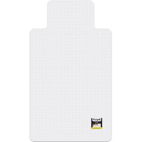Kuyal Office Chair Mat for Carpet, 32x55 Clear Heavy Duty Computer Chair Mat with Lip, Under Desk Protector Carpeted Floors Mat, Easy Chair Movement,Ship Flat