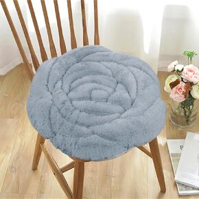 IPENNY Soft Cozy Seat Cushion Plush Rose Seat Pad Seat Pillow Relieves Back Coccyx Sciatica and Tailbone Pain Relief Chair Cushions Chair Pads for Home Office Sofa (Pink)