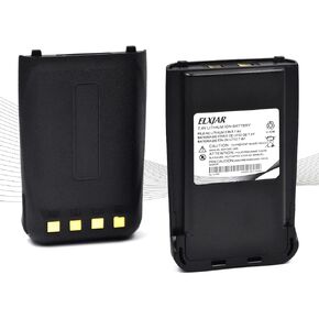ROWSHEP (2-Pack) 7.4V 1700mAh Li-ion Battery Replacement for Wouxun KG-UV6D KG-UVD1P KG-UV2D KG-669 KG-689 KG-699E KG-679 KG-659 KG-801 1A17KG-3 Two Way Radio