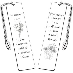 Best Friend Bookmark Gift, Christamas Stocking Stuffers, Friendship Bookmark for Besties BFF Friend, Birthday Gifts for Female Friend Men Book Lover Women