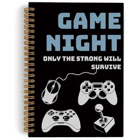 Gamer over Spiral Notebook, Kids Gaming Notebook Journal, Gaming Gifts for Gamers Boys, Game Notebooks for School Work, Kids Gaming Office Supplies Gifts for Boys Men Colleagues, 5.5x8.3 Inch
