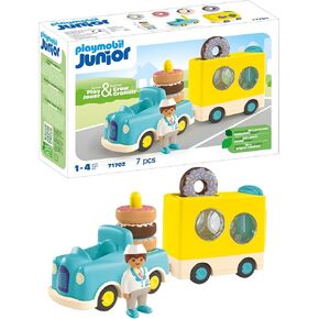 Playmobil Junior: Donut Truck with Stacking and Sorting Feature