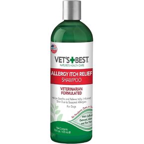 Vet's Best Allergy Itch Relief Dog Shampoo | Cleans and Relieves Discomfort from Seasonal Allergies | Gentle Formula | 16 Oz in Kuwait