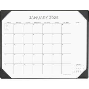 تقويم مكتب Cabbrix 2024-2025 مع حصيرة سطح مكتب شفافة، تقويم لوحة مكتب كبير من Boho مقاس 21 × 16.5 بوصة يمتد من يناير 2024 إلى يونيو 2025، تقويم مكتب نشاف 2024-2025 للمدرسة المنزلية والمكتب in Kuwait