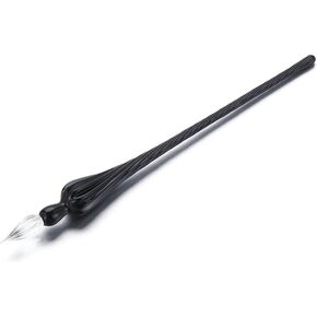 Black Glass Dip Pen Vintage Glass Dip Dipping Pen Filling Ink Signature Calligraphy Fountain Pens Art Painting Writing Supplies，Drawing Media，Drawing Pens
