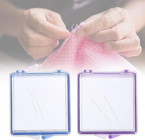 Magnetic Pin Holder Case, 2PCs Magnetic Sewing Pincushion Pin Storage Case DIY Sewing Auxiliary Tools Multifunction Cross Stitch Sewing Knitting Pin Organizer Container Tool in Saudi Arabia