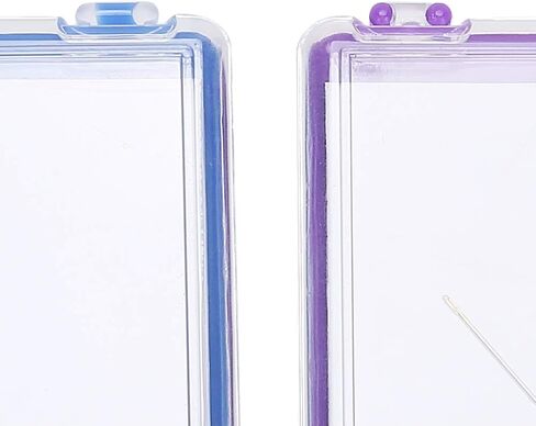Magnetic Pin Holder Case, 2PCs Magnetic Sewing Pincushion Pin Storage Case DIY Sewing Auxiliary Tools Multifunction Cross Stitch Sewing Knitting Pin Organizer Container Tool in Saudi Arabia