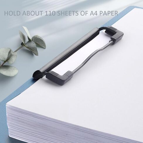 Clip Board, Plastic Clipboards for Classroom, Student, Doctor, Nurse, Home, Office, Women, Kid, Boy, Low Profile Clip Board, Standard A4 Letter Size, 1 Pack, Dark Blue, Hanging Loop in Saudi Arabia