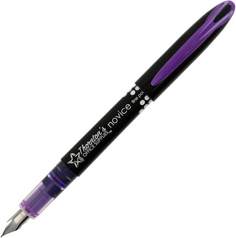 Thornton's OFFICE SUPPLIES مجموعة أقلام حبر فيروزية رفيعة يمكن التخلص منها من 12 قلم TOS-DFPTUR12F للكتابة السلسة - هدية للفنانين المبتدئين in Kuwait