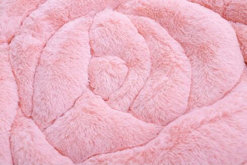 IPENNY Soft Cozy Seat Cushion Plush Rose Seat Pad Seat Pillow Relieves Back Coccyx Sciatica and Tailbone Pain Relief Chair Cushions Chair Pads for Home Office Sofa (Pink) in Kuwait