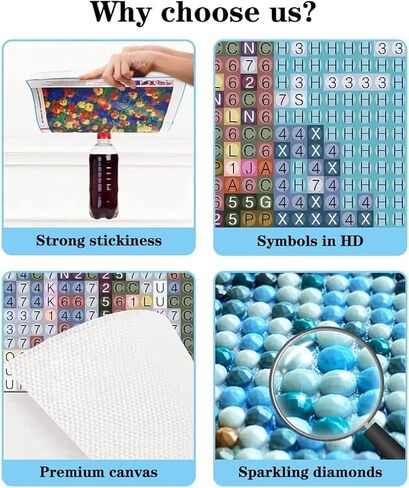 DIY الماس الفن اللوحة يسوع 12x16 بوصة عدة، مجموعات الفن الماس للبالغين كامل جولة الحفر الماس الفن مثالية لديكور جدار المنزل (يسوع الديني) in Saudi Arabia