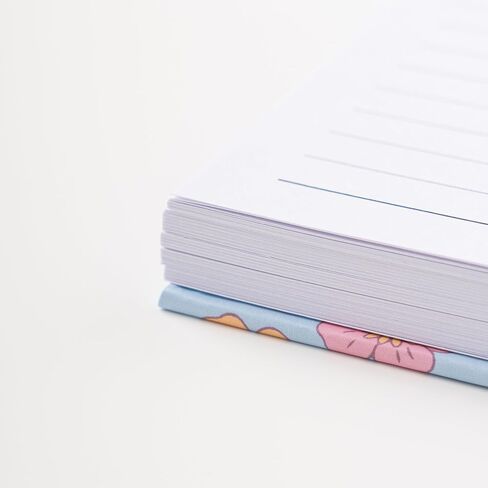 A5 Cute Doggy Spiral Hard Cover Notebooks,160 Ruled Pages, Inner Storage Pocket,Double Bindings with Golden Metallic Coils (Charming Companions) in Saudi Arabia