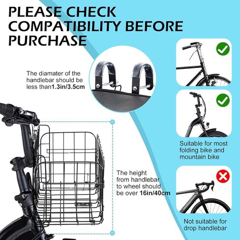 Bike Rear Basket Folding Bike Rack Basket with Removable Liner Bag and Quick Release Design Bicycle Bike Basket for Adult Carring Dogs,Pets,Cargo in Saudi Arabia