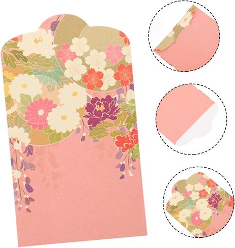 90 pcs Japanese Style Printed Money Envelopes Unique Envelopes New Year Wedding Birthday Spring Festival Lucky Money Pouches in Saudi Arabia