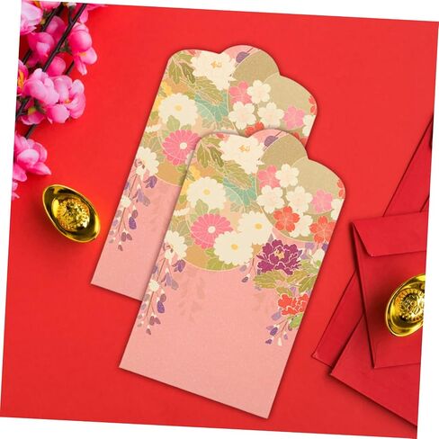 90 pcs Japanese Style Printed Money Envelopes Unique Envelopes New Year Wedding Birthday Spring Festival Lucky Money Pouches in Saudi Arabia