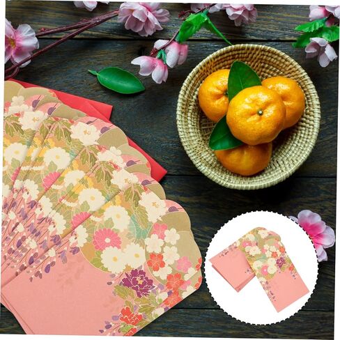90 pcs Japanese Style Printed Money Envelopes Unique Envelopes New Year Wedding Birthday Spring Festival Lucky Money Pouches in Saudi Arabia