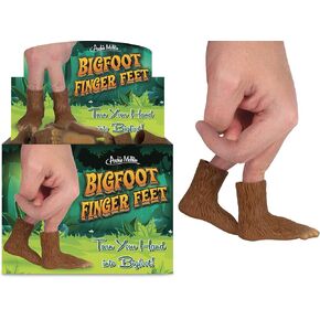 Archie McPhee Bigfoot Finger Feet- - Pack of 2