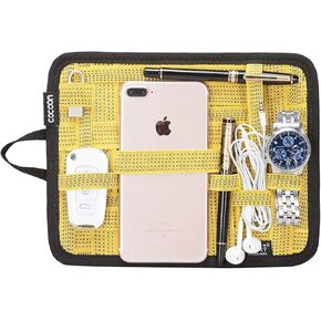 Cocoon CPG7YL GRID-IT! Accessory Organizer - Small 7.25" x 9.25" (Yellow)