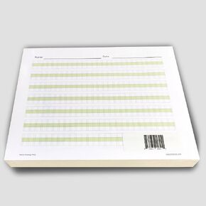 Channie's Practice Handwriting & Printing Paper Workbook, One Page A Day, 500 Pages Front & Back, 250 Sheets, Grades 1-3, Size 8.5" x 11" Summer School, Summer Bridge