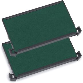Trodat Replacement Ink Pads 6/4926 - Pack of 2 - Green Ink - for The Printy 4926, 4726 and 4926 Typo