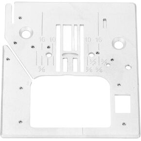 Steel Needle Plate for Singer XL-550 XL-580 SEQS 6700 XL-400 SEQS 6000 XL-420, Performance Upgrade with Q235 Steel Material Ideal Replacement