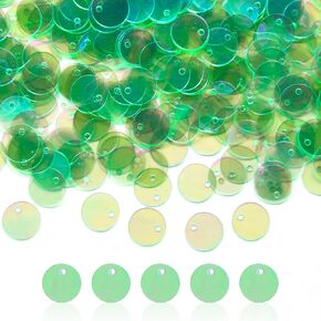 2800 Pcs Flat Round Loose Sequins,10 mm Large Sequins Craft Loose Sequins for DIY,Bulk Craft Sequins for Art,Crafts,Wedding,Sewing DIY Decoration (Macaron)