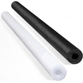 Hanaive 2 Pack Pool Noodles 52 Inch Foam Pool Swim Noodles Hollow Foam Noodle for Swimming Floats DIY Floating Craft Projects (Green)