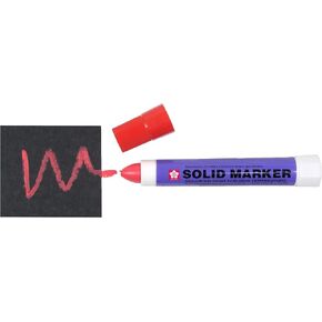 Solid Marker, Twist-Action, 13mm, Red Color: Red