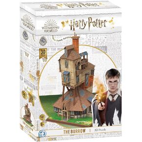 University Games 08436 Harry Potter The Burrow 3D Puzzle
