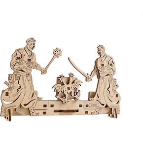 UGEARS The Centuries-Old Battle for Freedom 3D Wooden Puzzle - Wooden Mechanical Model Kit to Build
