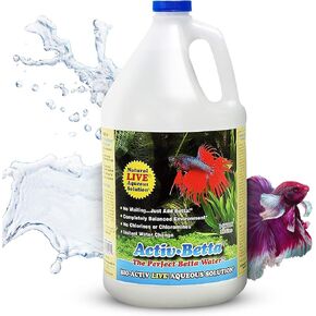Activ Beta by Natures Ocean, Instant Water for Betta and All Fresh Water Fish- BIO ACTIV Live AQUEOUS Solution- 1 Gallon