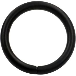 Tianbang Black 1" Inner Diameter O Ring Non Welded Pack of 15