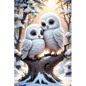 Auremi Christmas Horse Diamond Painting Kits for Adults, Christmas Diamond Art Kits Full Drill Diamond Paintings for Beginners 5D Round Diamonds Pictures Gem Art Painting Kits for Home Decor 12x12In