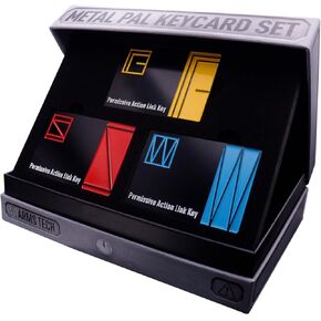 Fanattik Metal Gear Solid Limited Edition Replica Key Cards | Set of 3