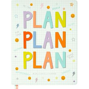 Undated Weekly & Monthly Planner by Callie Danielle - Blank Planner No Dates, Dateless, Cute Aesthetic Design For Planning
