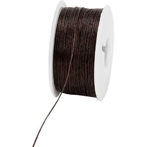 PH PandaHall 0.1mm Bracelet String Beading Thread Black Seed Bead Thread Sewing String Nylon String for Leather Stitching Beading Jewelry Bracelets Making 50 Yards