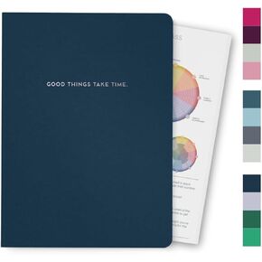Goal-Setting Companion Notebooks, 12-Months, Undated, Makselife (Just Begin Set)