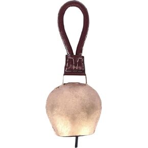 MesuBari Metal Rustic Style Cone Bells Set of 3 | Handhammered Harmony Christmas Hanging Decorative Cow Bells for Home, Garden, Balcony, Christmas Decor | Vintage Bells for Outdoor Harmony Accents
