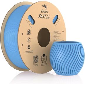 Creality PLA Carbon Fiber Filament 1.75mm, Hyper PLA-CF 3D Printer Filament with Matte Finish for 50-300mm/s High-Speed Printing, Dimensional Accuracy +/-0.03mm