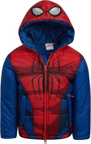Marvel Boys' Spider-Man Snowsuit - 2 Piece Ski Jacket and Snow Bib Ski Pants Overalls: Toddler/Boy (2T-7) in Saudi Arabia