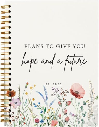 Bible Philippians 4:13 Journal for Women,Christian Inspirational Spiral Bible Notebooks,Scripture Hardcover Spiral Notebook 5.5x8.3 in Kuwait
