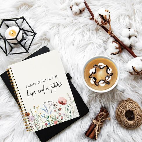 Bible Philippians 4:13 Journal for Women,Christian Inspirational Spiral Bible Notebooks,Scripture Hardcover Spiral Notebook 5.5x8.3 in Kuwait